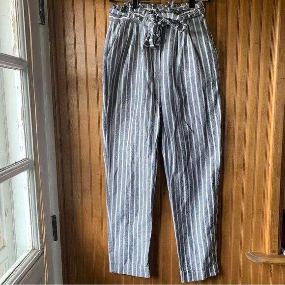 Urban Outfitters Striped High Rise Pants | Women Size 4 - Picture 2 of 9